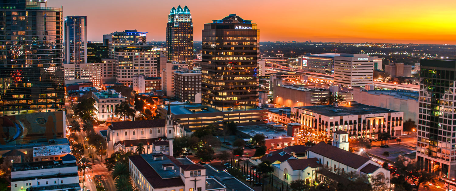 Orlando City Skyline