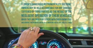 Negligent Operation of a Motor Vehicle Attorney